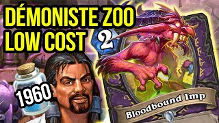 Hearthstone Démoniste zoo low cost  Unis à hurlevent [upl. by Elicia758]