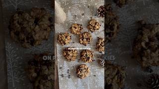 Recette Healthy cookies avec 3 ingrédients recettefacile recettehealthy recettesaine recette [upl. by Adnilak]