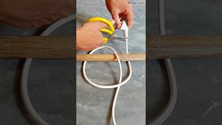 Simple trick to untangle a tangled wire or rope [upl. by Eelahc]