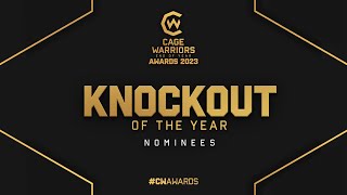 Knockout of the Year Nominees  Cage Warriors Awards 2023 [upl. by Lua]