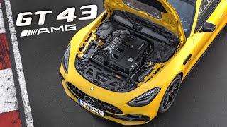 2025 Mercedes AMG GT43 Revealed With Four Cylinder Engine [upl. by Cornwall]