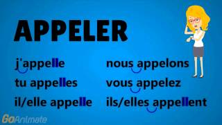 French with Adél  verbe APPELER [upl. by Ahsilad]