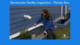 Planter Box Stormwater Inspection  How to [upl. by Ellened308]