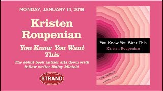 Kristen Roupenian  You Know You Want This [upl. by Ciryl]