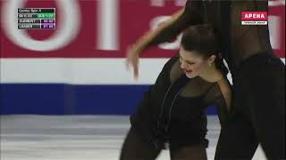 2019 Euros Dance FD Natalia Kaliszek amp Maksym Spodyriev Bout time I feel like Im drowning [upl. by Etneciv]