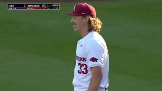 8 LSU vs 1 Arkansas  Game 1  Full College Baseball 03292024 [upl. by Anauj]