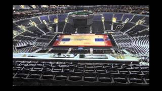 Staples Center Floor Change Kings to Lakers to Clippers [upl. by Wira]