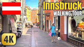 Innsbruck Austria Scenic Walking Tour  Beautiful Town walk [upl. by Lenneuq]