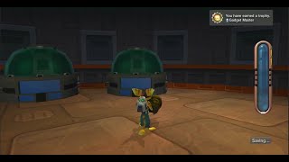 Ratchet amp Clank 1Ratchet King Midas amp Gadget Master Trophies Game Platinumed [upl. by Retsev]