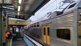 Sydney Trains 8 Car K Set running through Stanmore StationSydney NSW Australia [upl. by Annibo]