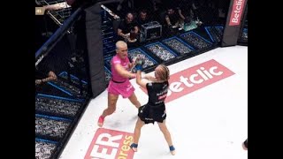 FAME MMA 7 ODMIENIONA MARTA LINKIEWICZ DEMOLUJE RYWALKÄ W PIERWSZEJ RUNDZIE [upl. by Teirrah445]