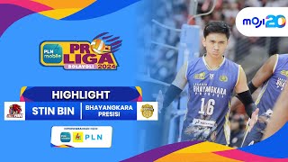 STIN BIN VS Bhayangkara Presisi 03  Highlight PLN Mobile Proliga 2024 [upl. by Alliber]