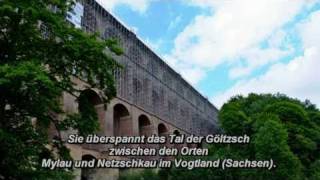 Die Göltzschtal und Elstertalbrücke  Die größten Ziegelsteinbrücken der Welt [upl. by Nomor]