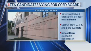 Ten candidates vying for CCSD board [upl. by Etnuad]