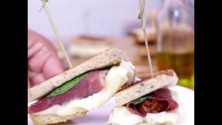 Recette Mini club sandwich apéritifs [upl. by Stutzman]