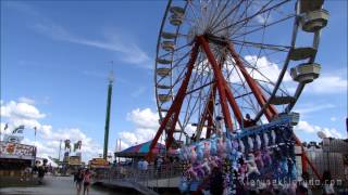 Sarasota County Fair 2015 the ferris wheel [upl. by Ixela]