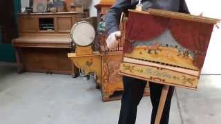 orgue de barbarie piccolo  fabrication Le Ludion [upl. by Bahner]