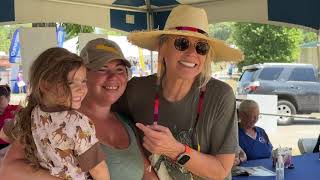 Clare Staples of Skydog Ranch amp Sanctuary at Breyerfest [upl. by Latrell]