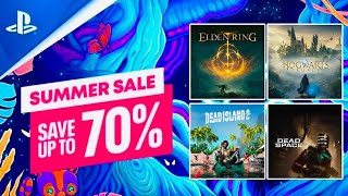 PlayStation Store Summer Sale  Best Deals Under 1  Playstation Deals 2023 for PS4PS5 [upl. by Dygal]