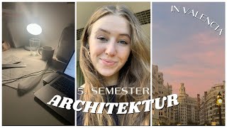 studying abroad ARCHITEKTUR 5 Semester  Vlog aus Valencia  Eva Leticia [upl. by Anamuj]