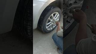 Suzuki Swift Car Tyre Changing  1856515 Ceat Tyre  Car Tubeless Tire Fitting automobile [upl. by Anire]