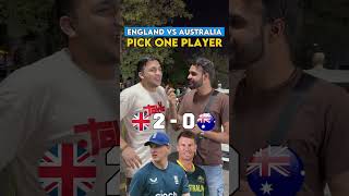 Eng vs Aus  Pick one player pakistanireaction cricket quiz [upl. by Cunningham]