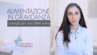 Alimentazione in gravidanza consigli per una dieta sana [upl. by Odlaw]