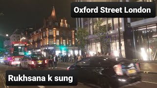 Oxford Street London  London Shopping Mall  London vibes with Rukhsana k sung [upl. by Searle177]