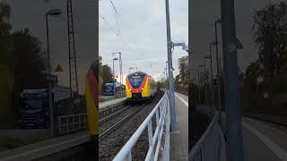 Durchfahrt vom RE 99 in Wilnsdorf  Rudersdorf train zug railway eisenbahn trainspotting züge [upl. by Inglebert]