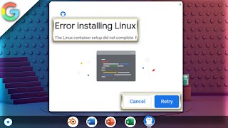 Error Installing Linux On Chromebook  Linux Terminal Not Opening 2023 [upl. by Rahr264]