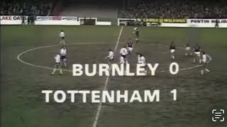 Burnley v Spurs 197778 Season Match Highlights [upl. by Gruber]