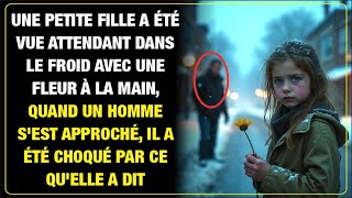 Une fillette attendait dans le froid avec une fleur Un homme sapproche et ses mots le choquent [upl. by Hansiain514]