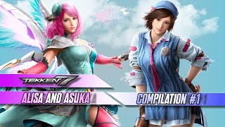 Alisa Asuka Igna Julius Compilation Tournament Tekken 7 [upl. by Clough]