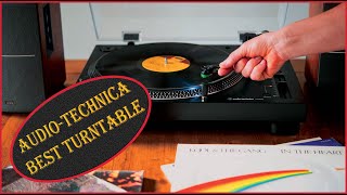 Best Turntable Audio Technica AT LP120XUSB BK Direct Drive with Convert Vinyl to Digital Reveal [upl. by Haimehen457]