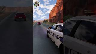 Police Chase  BeamNGDrive policechase beamngdrive beamngcrashes [upl. by Hanforrd]