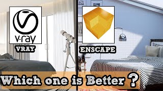 Vray VS Enscape which is Better [upl. by Hadden]