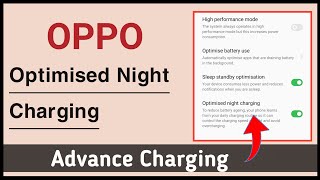 Optimised Night Charging On in OPPO [upl. by Riehl665]