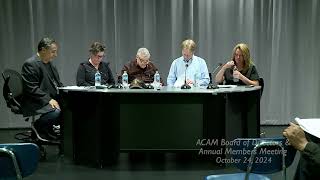 Abington CAMs Board of Directors amp Annual Members Meeting October 24 2024 [upl. by Ithaman736]