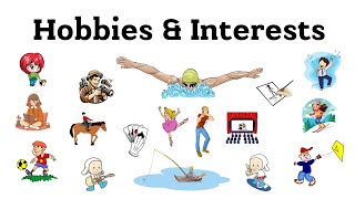 Hobbies amp Interests in English  Common Hobbies and Interests  DailyusedEnglish  PracticalEnglish [upl. by Thrift303]