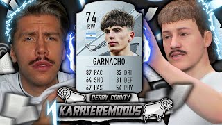 GARNACHO skal ta Derby County tilbake til Premier League 👀 Derby Karrieremodus 3 [upl. by Ardnama]