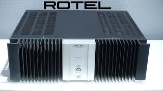 Rotel RB 1080 stereo power amplifier [upl. by Yrollam670]