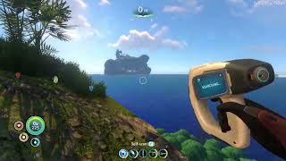 Exploring the Mountain Island  Subnautica Offstream Progress 3 [upl. by Oidivo479]