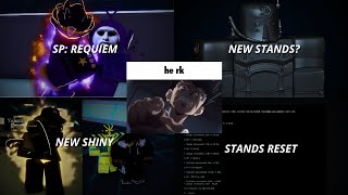 Added STAR PLATINUM REQUIEM NEW STANDS SHINY KARS and STANDS RESET  OABD [upl. by Airb]