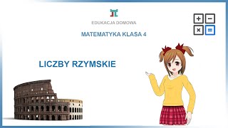 Matematyka klasa 4  Liczby rzymskie [upl. by Faina193]