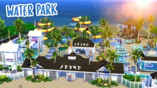 WATER PARK 🌊  The Sims 4 Speed Build [upl. by Cand696]