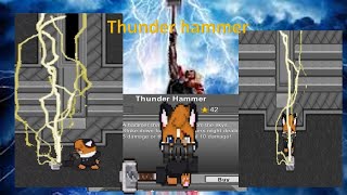 Graal Era thunder hammer ⚡ review EC melee [upl. by Bahe979]