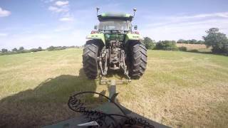 GoPro Ramassage de foin et paille 2016  Deutz 5120  Coutand [upl. by Alenas]