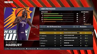 NBA 2K22 Phoenix Suns 200203 PS5 Completed Classic Teams Project [upl. by Mclaurin]