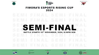 Pool  B  Semi Final  Fimoras Esports Rising Cup 2024 [upl. by Iam832]