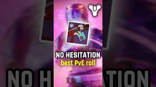 The No Hesitation PvE God Roll to absolutely grind for thefinalshape destiny2 geekermon [upl. by Stets]